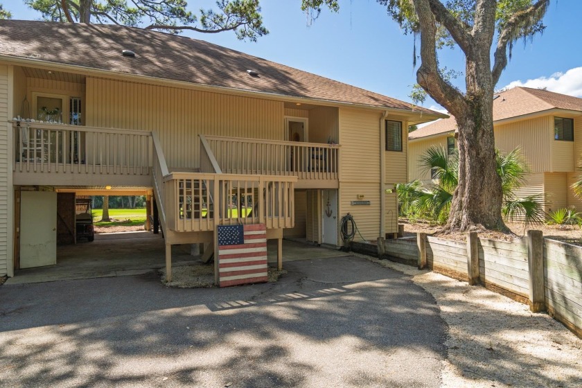 This 3BR/3BA duplex has a peaceful view over the Plantation - Beach Home for sale in Edisto Beach, South Carolina on Beachhouse.com