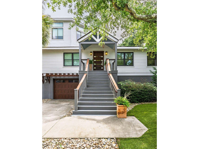 Just three blocks from the beach, this stunning custom home sits - Beach Home for sale in Isle of Palms, South Carolina on Beachhouse.com