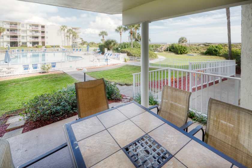 CRC 1104 - Gorgeous Pool Front Ground Floor - Beach Vacation Rentals in St Augustine, Florida on Beachhouse.com