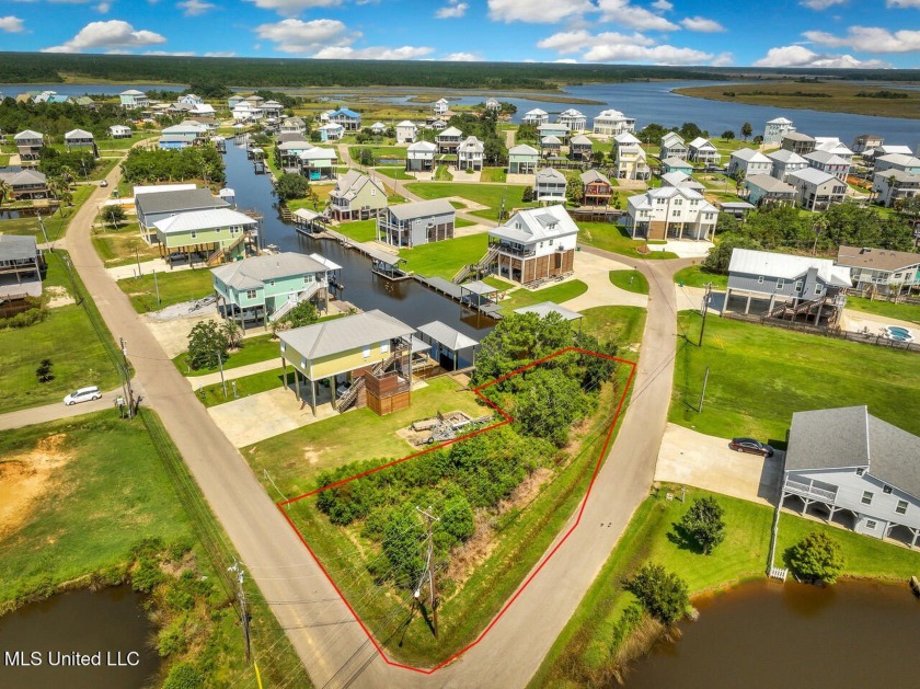 WATERFRONT LOT LOCATED IN SHORELINE PARK ! This corner lot is - Beach Lot for sale in Bay Saint Louis, Mississippi on Beachhouse.com