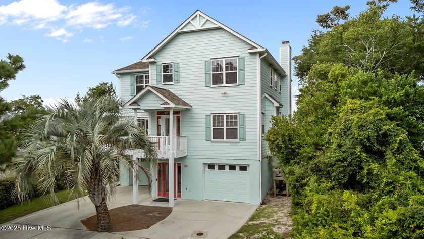 Situated on a high bluff overlooking Bogue Sound, this - Beach Home for sale in Emerald Isle, North Carolina on Beachhouse.com