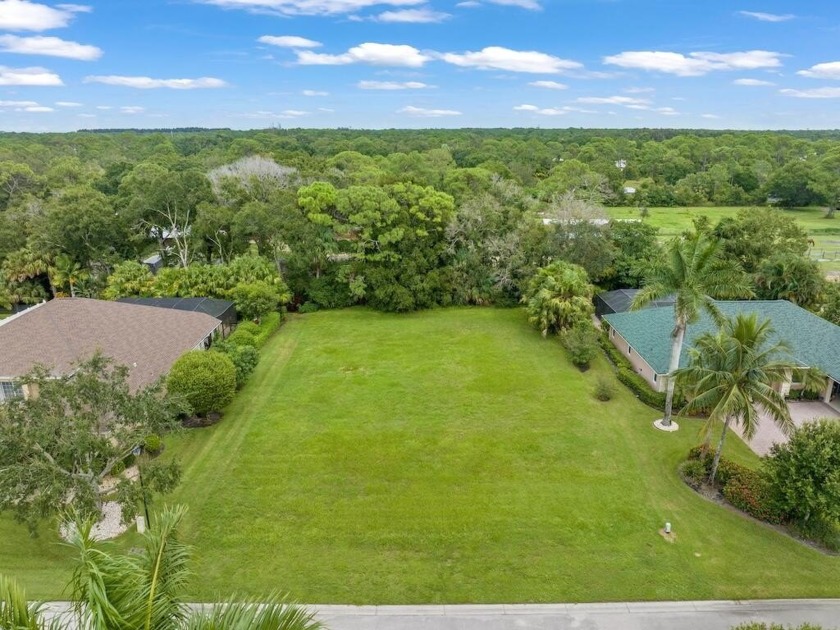 Build your dream home on this 0.37-acre in the gated community - Beach Lot for sale in Vero Beach, Florida on Beachhouse.com
