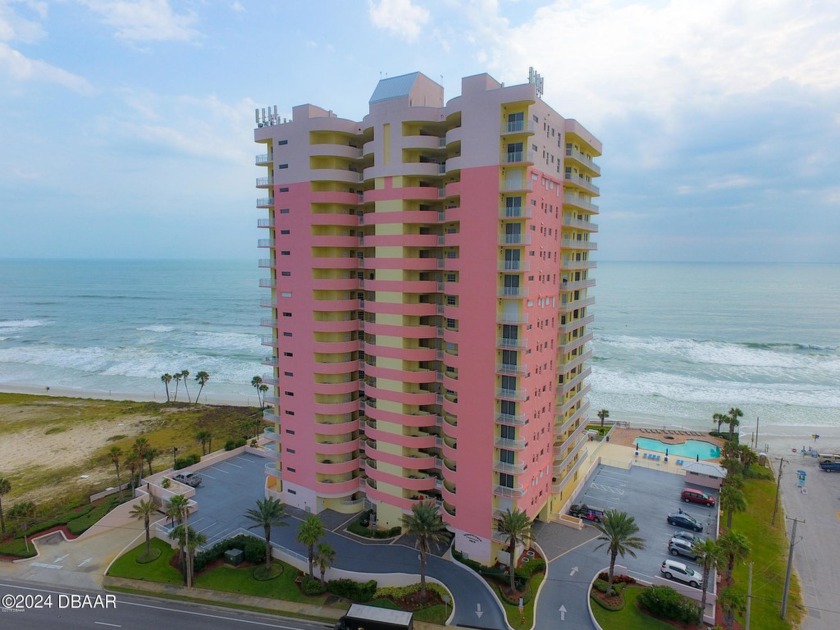 Panoramic oceanfront views from most rooms in this end unit - Beach Condo for sale in Daytona Beach, Florida on Beachhouse.com