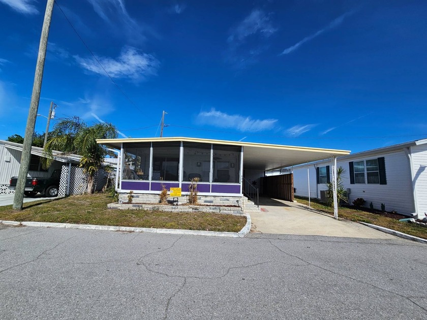 Located in Hillcrest MHP 55 plus, with park allowing 20% to be - Beach Home for sale in Clearwater, Florida on Beachhouse.com