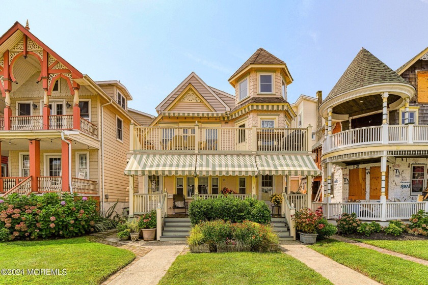 Welcome to this Ocean Side Ocean Grove 3 family home. The first - Beach Three Family for sale in Ocean Grove, New Jersey on Beachhouse.com