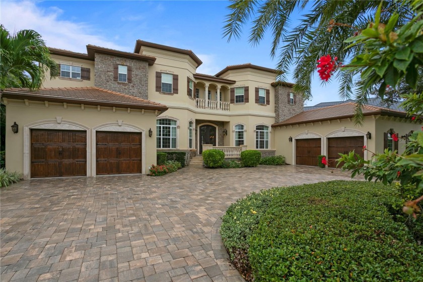 This luxurious Snell Isle waterfront home boasts five bedrooms - Beach Home for sale in St. Petersburg, Florida on Beachhouse.com
