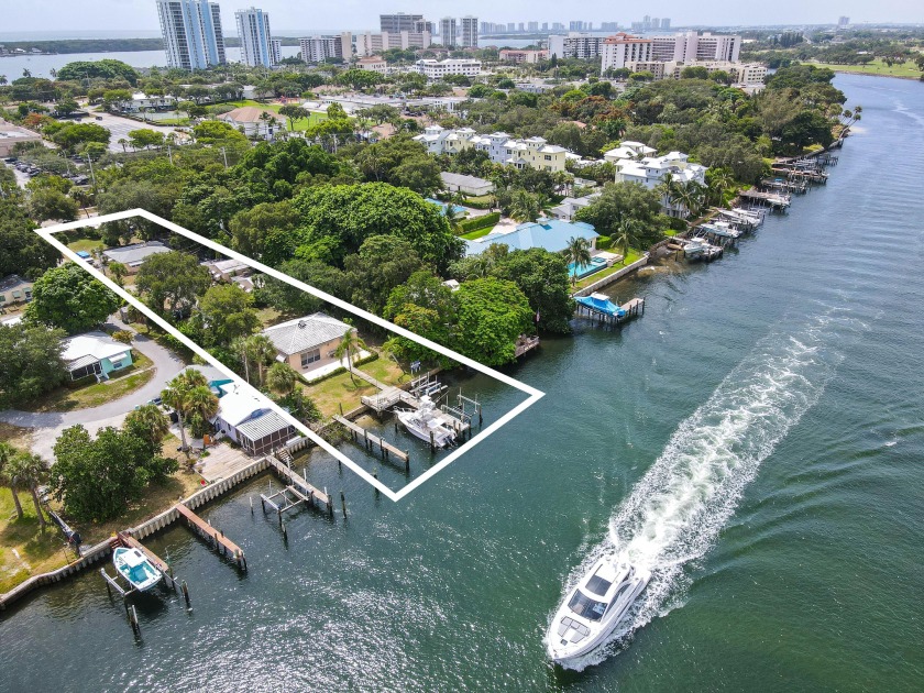 Direct intracoastal, zoned multi-family, medium density with 7 - Beach Lot for sale in North Palm Beach, Florida on Beachhouse.com