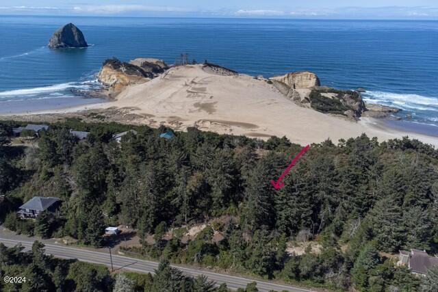 This large lot offers convenient access to a secluded trail - Beach Lot for sale in Pacific City, Oregon on Beachhouse.com