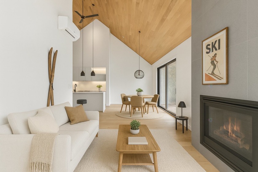 DELIVERY IN APRIL 2026! Located in the heart of the prestigious - Beach Condo for sale in Mont-Tremblant,  on Beachhouse.com