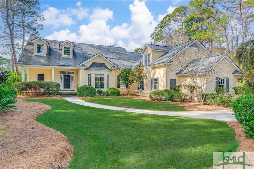 Discover the charm of this traditional, hard coat stucco home - Beach Home for sale in Savannah, Georgia on Beachhouse.com