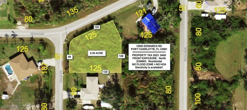 Large corner lot in the very fast growing city of Port Charlotte - Beach Lot for sale in Port Charlotte, Florida on Beachhouse.com