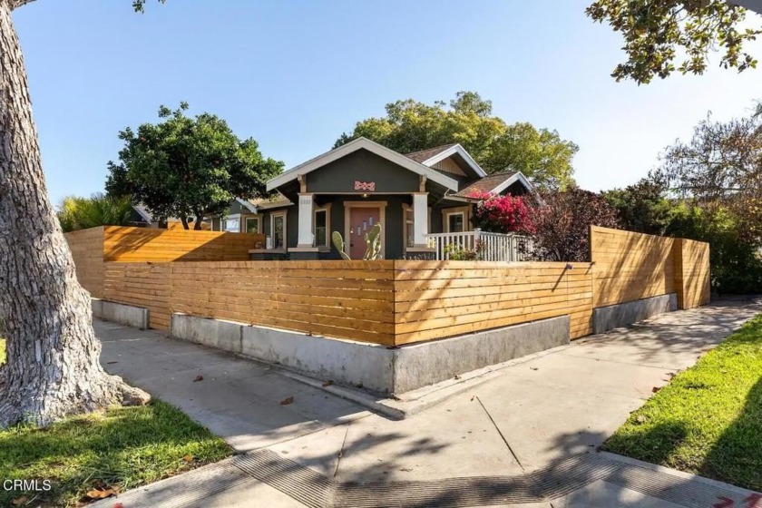 Situated on a corner lot, this fully fenced and private 1918 - Beach Home for sale in Long Beach, California on Beachhouse.com