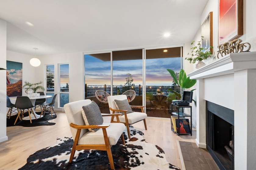 Light-filled with expansive bay views, this 1179 sqft 2BD/2BA - Beach Condo for sale in Oakland, California on Beachhouse.com
