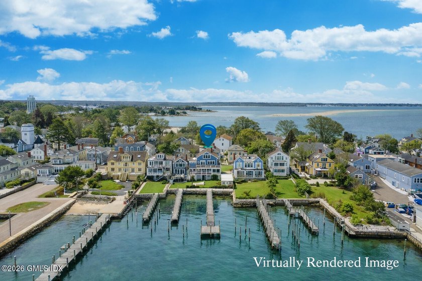 At the edge of Stonington Harbor, where sailboats move slowly - Beach Home for sale in Stonington, Connecticut on Beachhouse.com