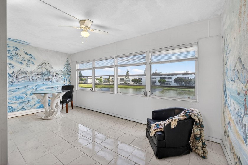 Serene lake views from the balcony highlight this 2/2 floor plan - Beach Condo for sale in West Palm Beach, Florida on Beachhouse.com