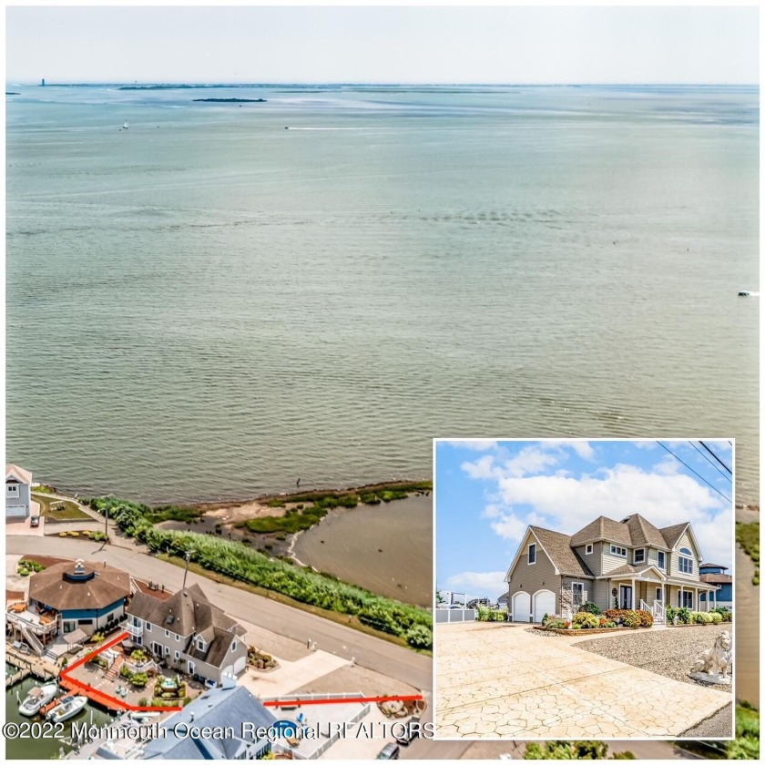 Waterfront oasis with endless views of the Barnegat Bay & Light - Beach Home for sale in Forked River, New Jersey on Beachhouse.com