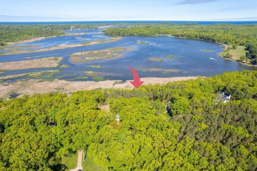 Spectacular Michigan Sunsets and WATERVIEWS await from this - Beach Lot for sale in Saugatuck, Michigan on Beachhouse.com