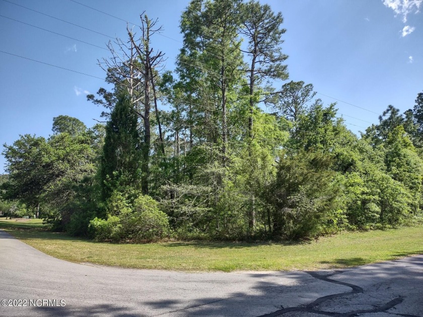 Large Wooded Corner Lot in the gated community of Fairfield - Beach Lot for sale in New Bern, North Carolina on Beachhouse.com