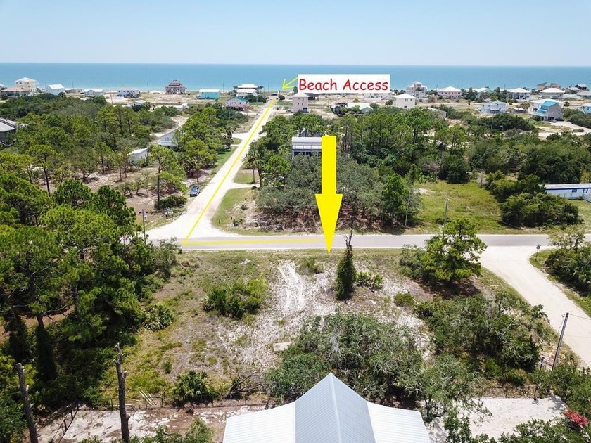 HIGH, DRY St George Island Corner Lot. GULF and BAY Views. Easy - Beach Lot for sale in St. George Island, Florida on Beachhouse.com