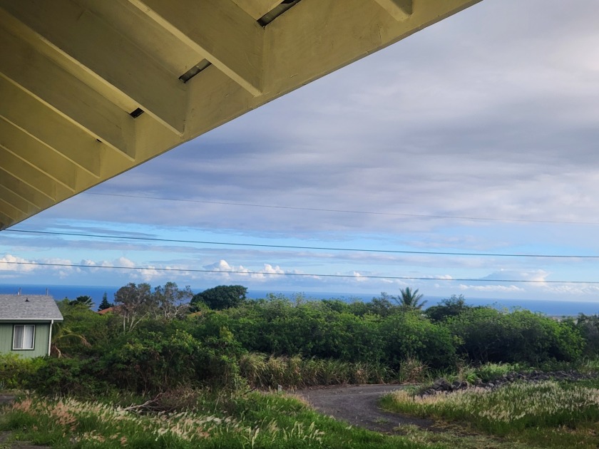 TINY HOUSE ON 20,000 SF LEVEL LOT, OCEAN VIEWS, NEAR GOLF COURSE - Beach Home for sale in Naalehu, Hawaii on Beachhouse.com