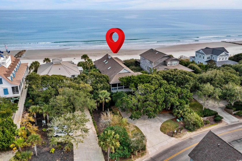 Welcome to this gorgeous ocean front home called Tip Top End - Beach Home for sale in Pawleys Island, South Carolina on Beachhouse.com