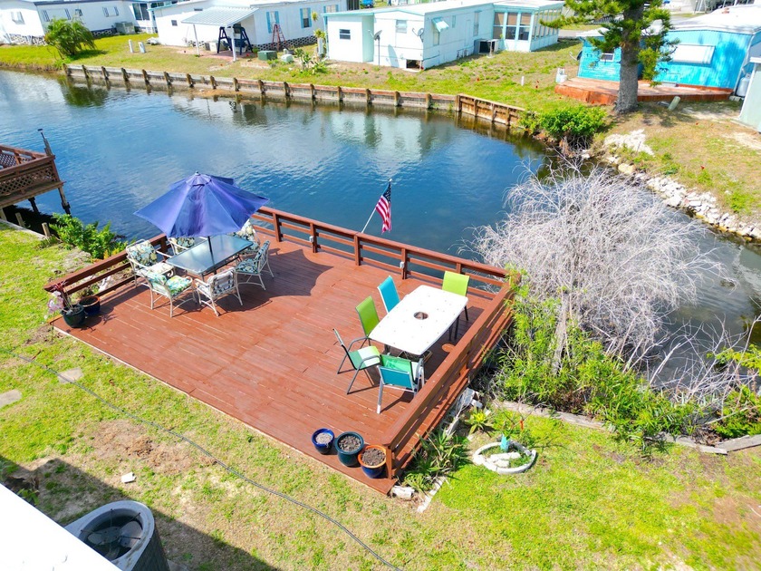 Water Front Home with Deck on the Water, 2 Bedroom, 2 Bath home - Beach Home for sale in Ruskin, Florida on Beachhouse.com