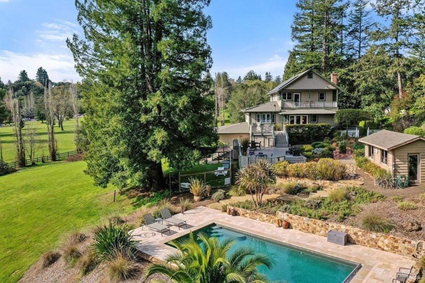 Paradise found down private drive, past rolling vineyards with - Beach Home for sale in Sebastopol, California on Beachhouse.com