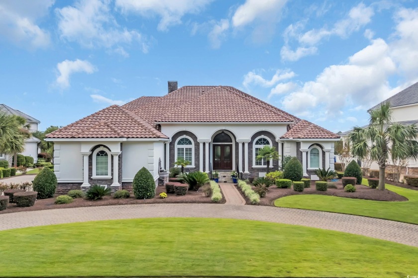 Waterfront home in the gated Dye Estates at Barefoot Landing - Beach Home for sale in North Myrtle Beach, South Carolina on Beachhouse.com