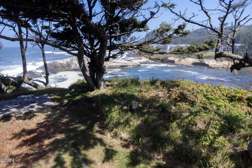 Build you dream beach cottage on this level lot with one of the - Beach Lot for sale in Depoe Bay, Oregon on Beachhouse.com