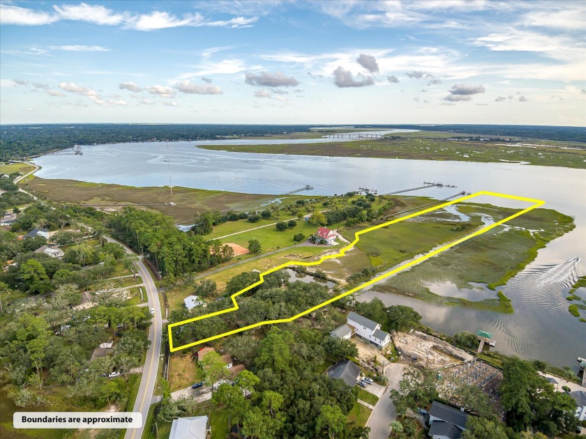 This picturesque property with stunning views of the Stono River - Beach Home for sale in Charleston, South Carolina on Beachhouse.com