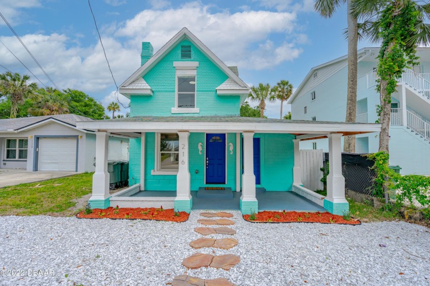 BRAND NEW XTRA LARGE GRANITE TILE ENTIRE 1st FLOOR!!! White Gray - Beach Home for sale in Daytona Beach, Florida on Beachhouse.com