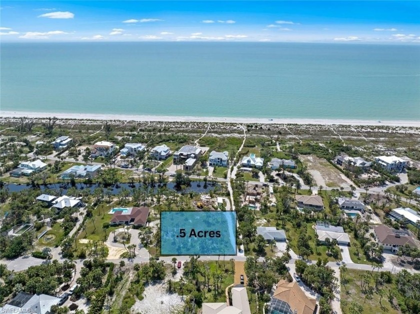 Nestled within the highly desirable CHATEAUX SUR MER - Beach Lot for sale in Sanibel, Florida on Beachhouse.com