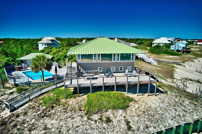 *Front Row* is one of the most breath-taking gulf front homes on - Beach Home for sale in St. George Island, Florida on Beachhouse.com