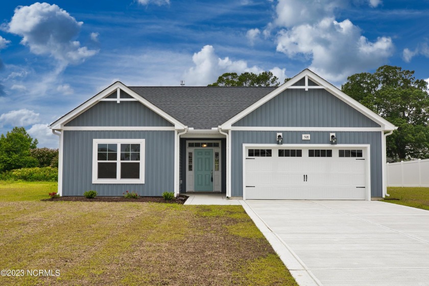 Welcome to the Dogwood floorplan, Elevation Style FH. This - Beach Home for sale in Sneads Ferry, North Carolina on Beachhouse.com