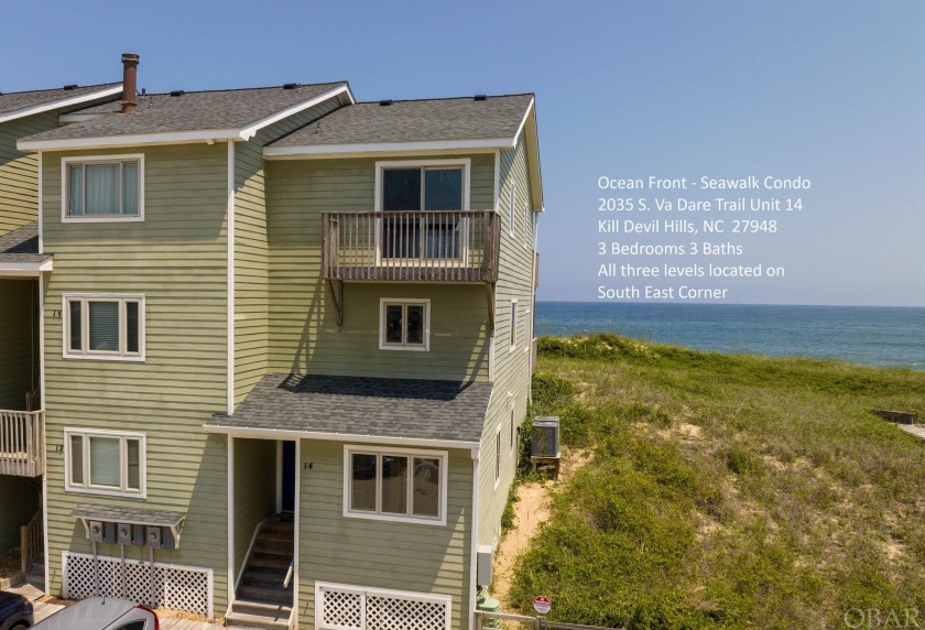 Enjoy Stunning Ocean Views from this Oceanfront condo located on - Beach Condo for sale in Kill Devil Hills, North Carolina on Beachhouse.com