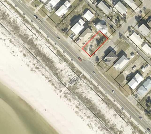 Gulf-facing vacant lot located along Highway 98 in Mexico Beach - Beach Lot for sale in Mexico Beach, Florida on Beachhouse.com