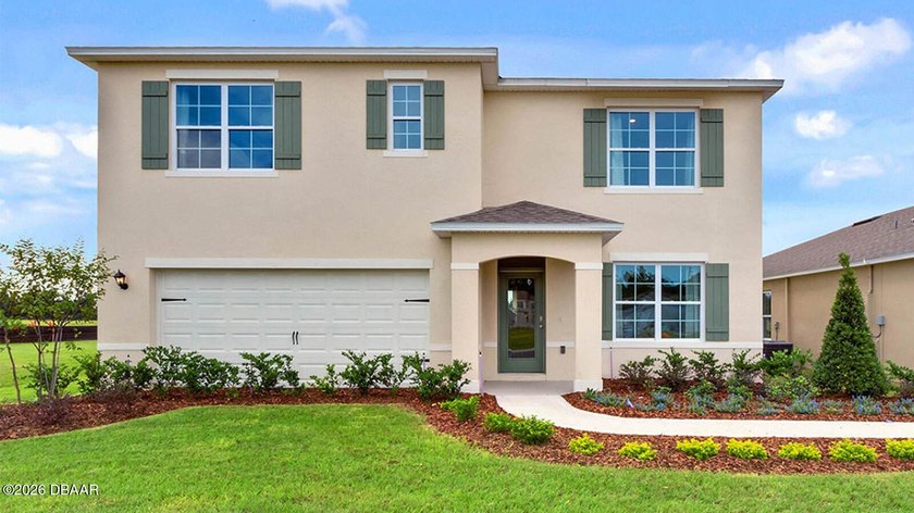 The Hayden floorplan offers 5 bedrooms, 3 bathrooms, 2,601 sq ft - Beach Home for sale in Ormond Beach, Florida on Beachhouse.com