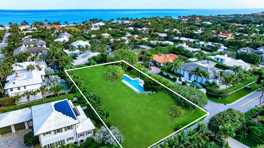 The possibilities are endless at this prime lot with access to - Beach Lot for sale in Palm Beach, Florida on Beachhouse.com
