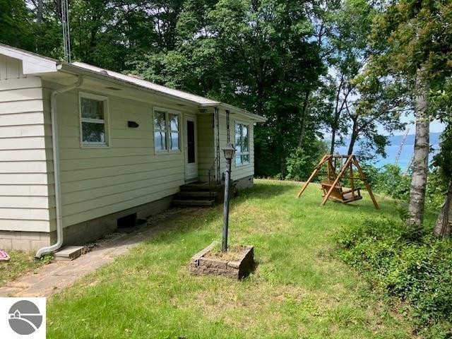 Year-round home overlooking Crystal Lake; super views, with - Beach Home for sale in Frankfort, Michigan on Beachhouse.com