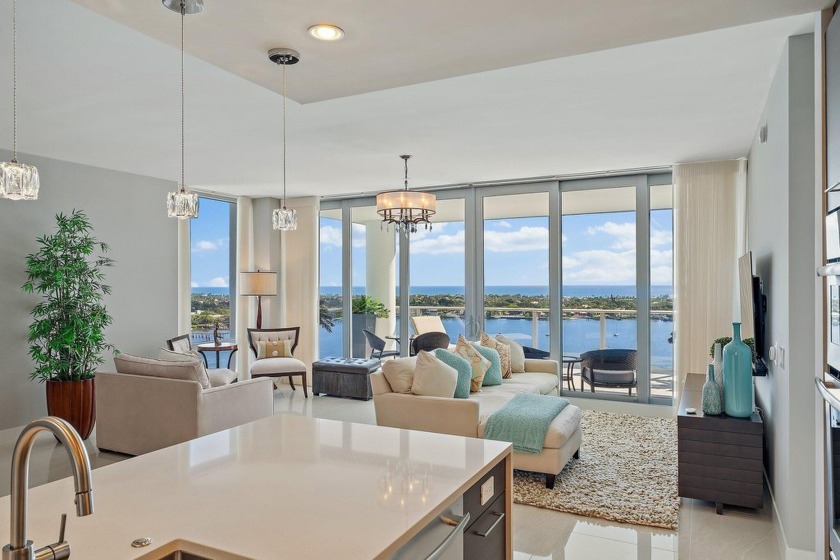 Enjoy amazing views to the ocean, Lake Worth Lagoon, and as far - Beach Condo for sale in North Palm Beach, Florida on Beachhouse.com