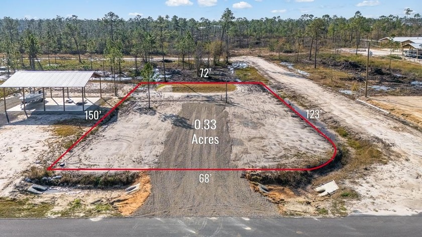 RV-APPROVED LARGE CORNER LOT just 6 miles from the white sands - Beach Lot for sale in Port St Joe, Florida on Beachhouse.com