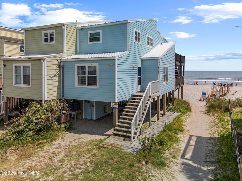 Oceanfront Paradise - Fully Furnished 3BR/2.5BA Retreat with - Beach Townhome/Townhouse for sale in North Topsail Beach, North Carolina on Beachhouse.com