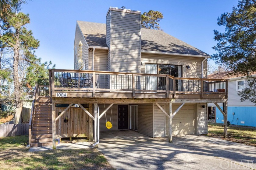 This updated, inviting home, nestled just off the desirable Bay - Beach Home for sale in Kill Devil Hills, North Carolina on Beachhouse.com