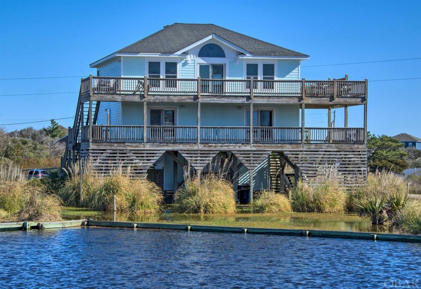 Beautiful views abound both inside and out at Halcyon Seas! This - Beach Home for sale in Hatteras Island, North Carolina on Beachhouse.com