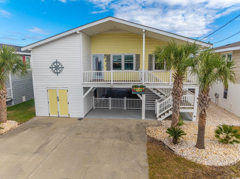 Paradise Palms is a stunning raised beach, channel house located - Beach Home for sale in North Myrtle Beach, South Carolina on Beachhouse.com