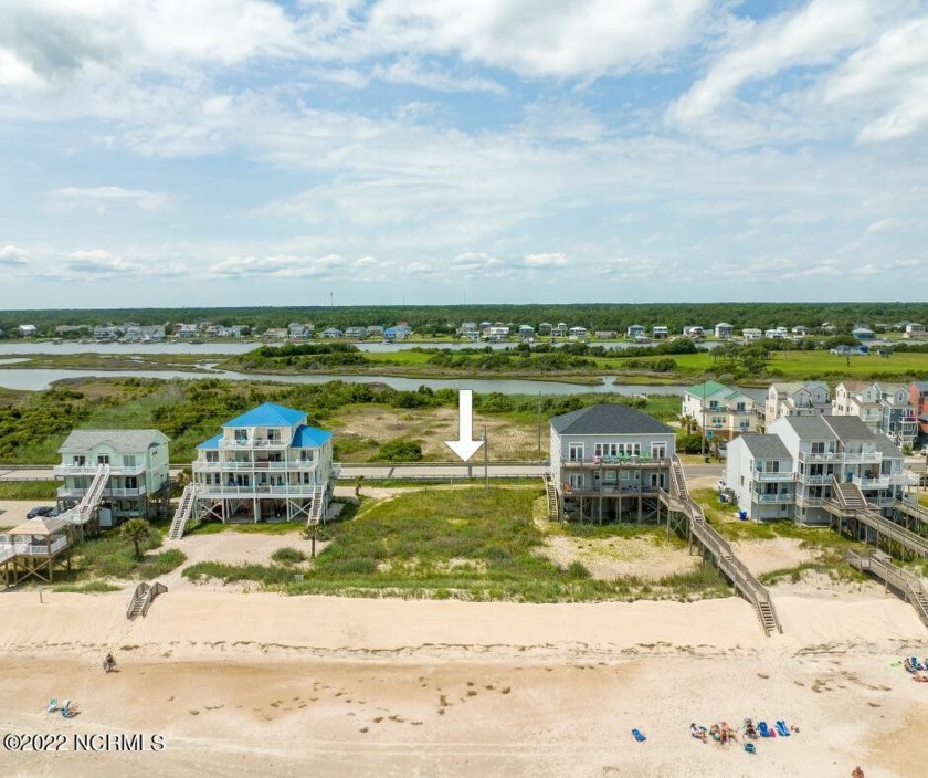 Spectacular 85' wide oceanfront lot available in North Topsail - Beach Lot for sale in North Topsail Beach, North Carolina on Beachhouse.com