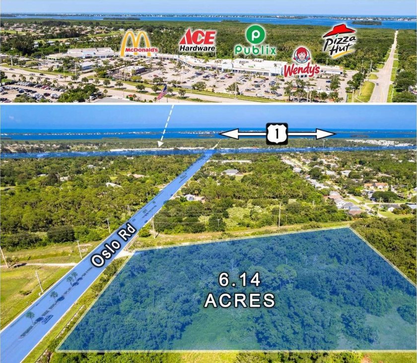 Positioned directly along Oslo Road. A soon to be a major - Beach Commercial for sale in Vero Beach, Florida on Beachhouse.com