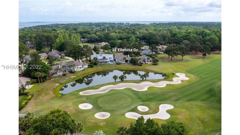 Incredible golf green, fairway and lagoon views from the 4BR - Beach Home for sale in Hilton Head Island, South Carolina on Beachhouse.com