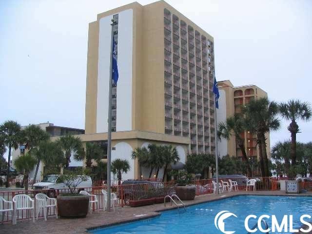 This Ocean Front studio condominium is an end unit located on - Beach Condo for sale in Myrtle Beach, South Carolina on Beachhouse.com