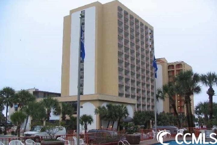 This Ocean Front studio condominium is located in the Tides - Beach Condo for sale in Myrtle Beach, South Carolina on Beachhouse.com
